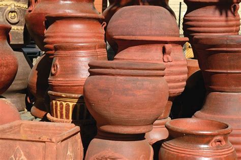 Unfired terra cotta pottery: a canvas for your imagination